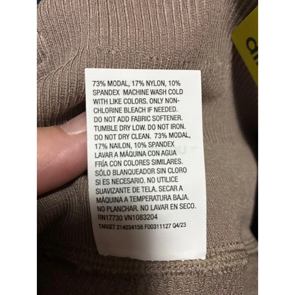 NWT All In Motion Tan High-Rise Leggings‎ Leggings Women's Size XS (C5)
